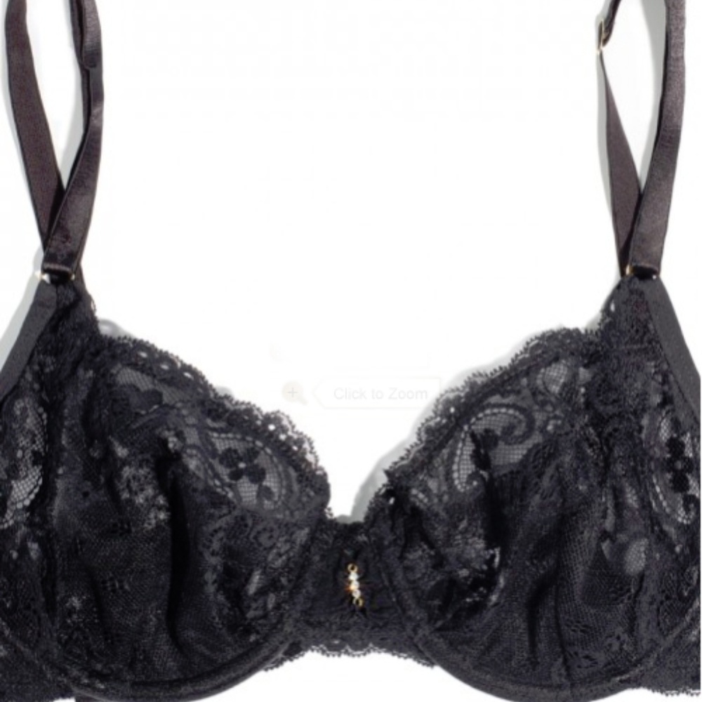 **SALE** ❤️ 38C Black Lace Underwire Bra NWOT